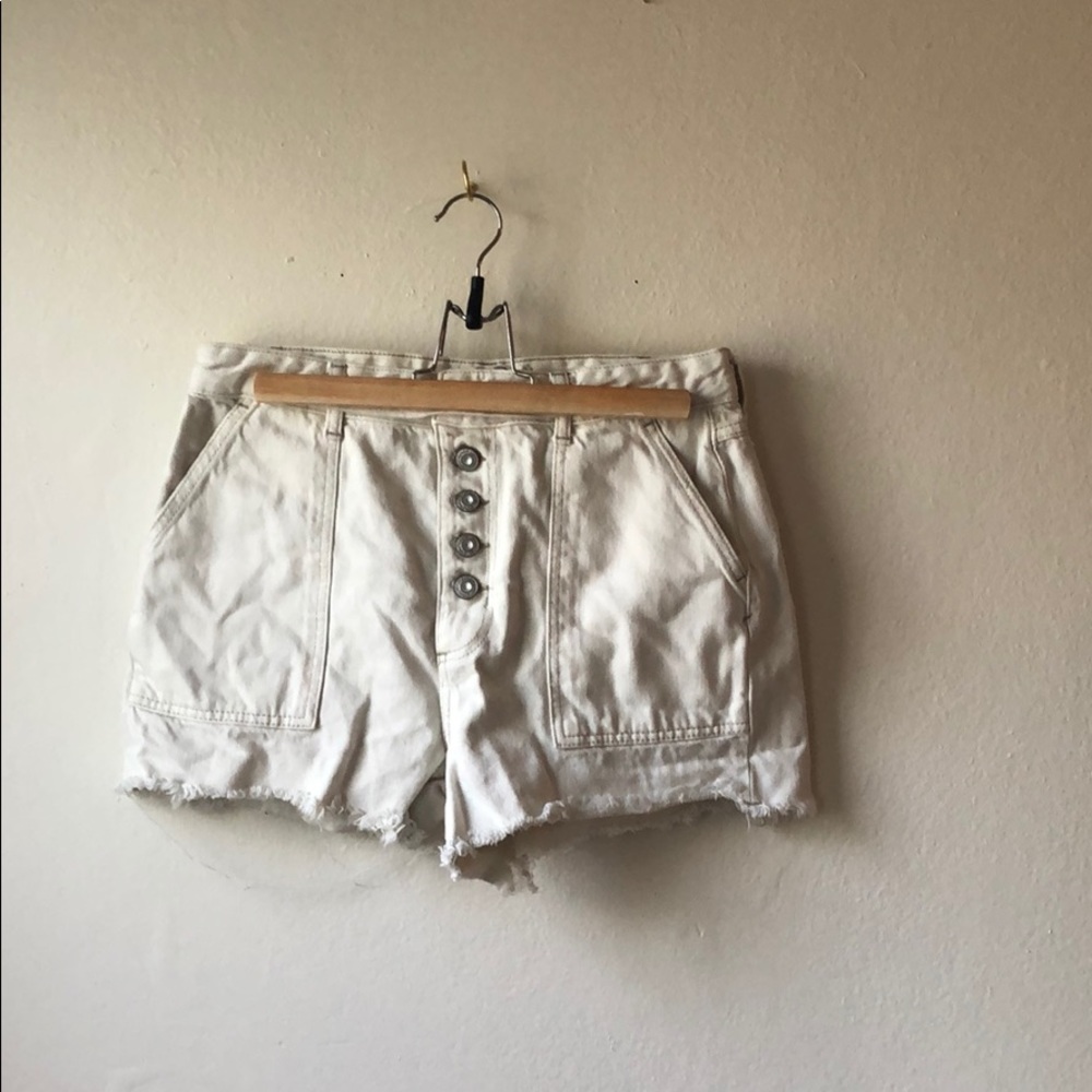 High Waisted Jean Short Adjustable Waist